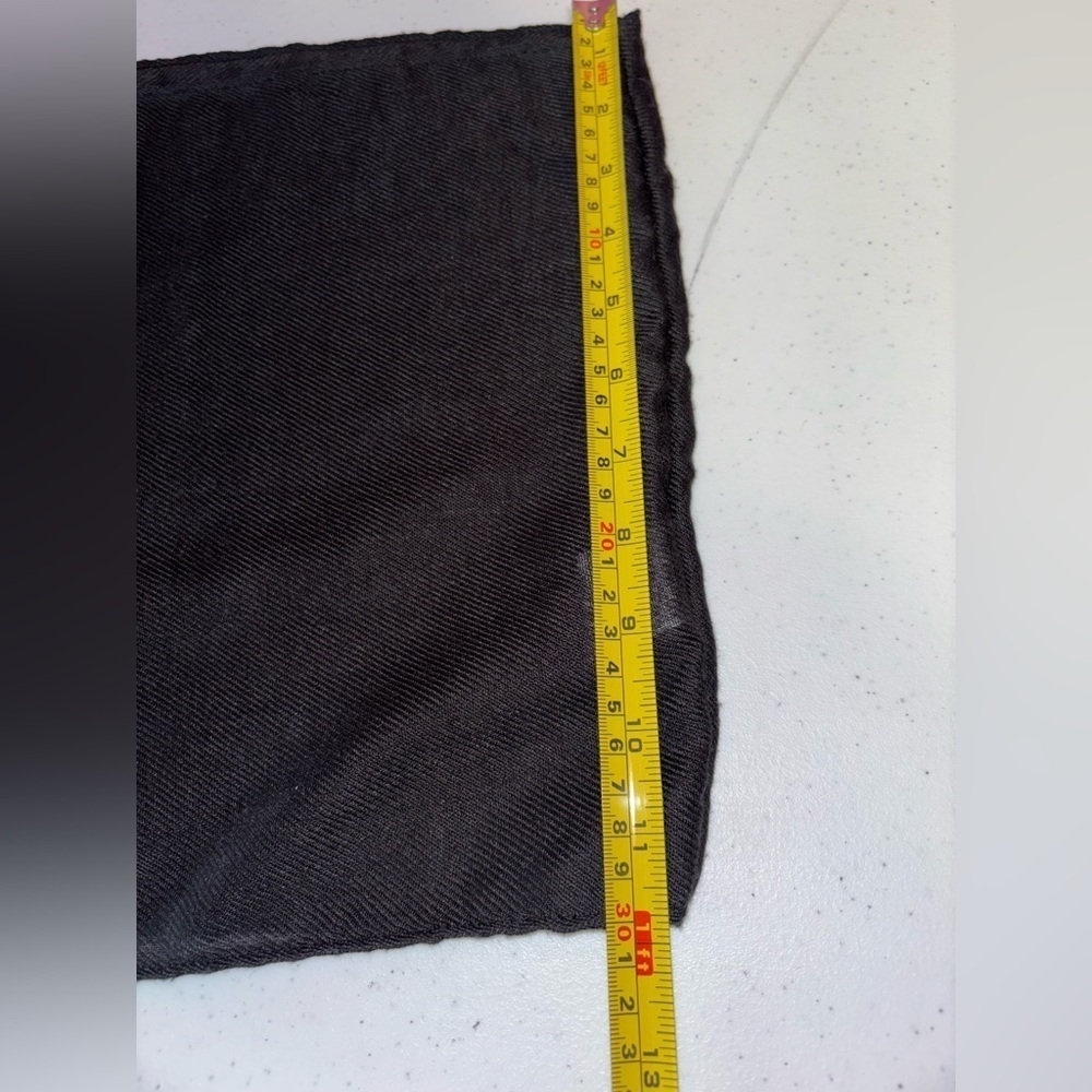 Black Infinity Scarf - Picture 3 of 5